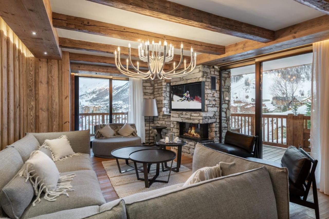 Penthouse Best View - Les Chalets Covarel Val-d'Isere Luaran gambar