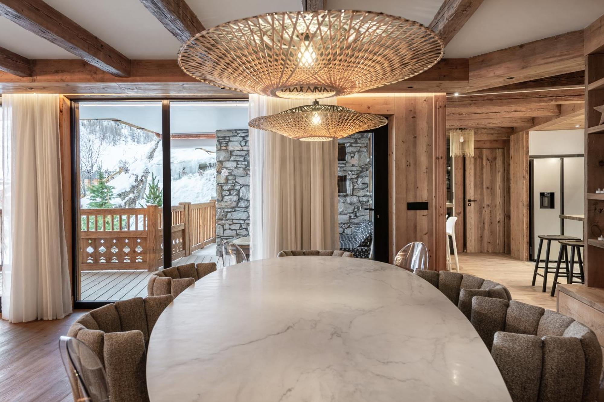 Penthouse Best View - Les Chalets Covarel Val-d'Isere Luaran gambar