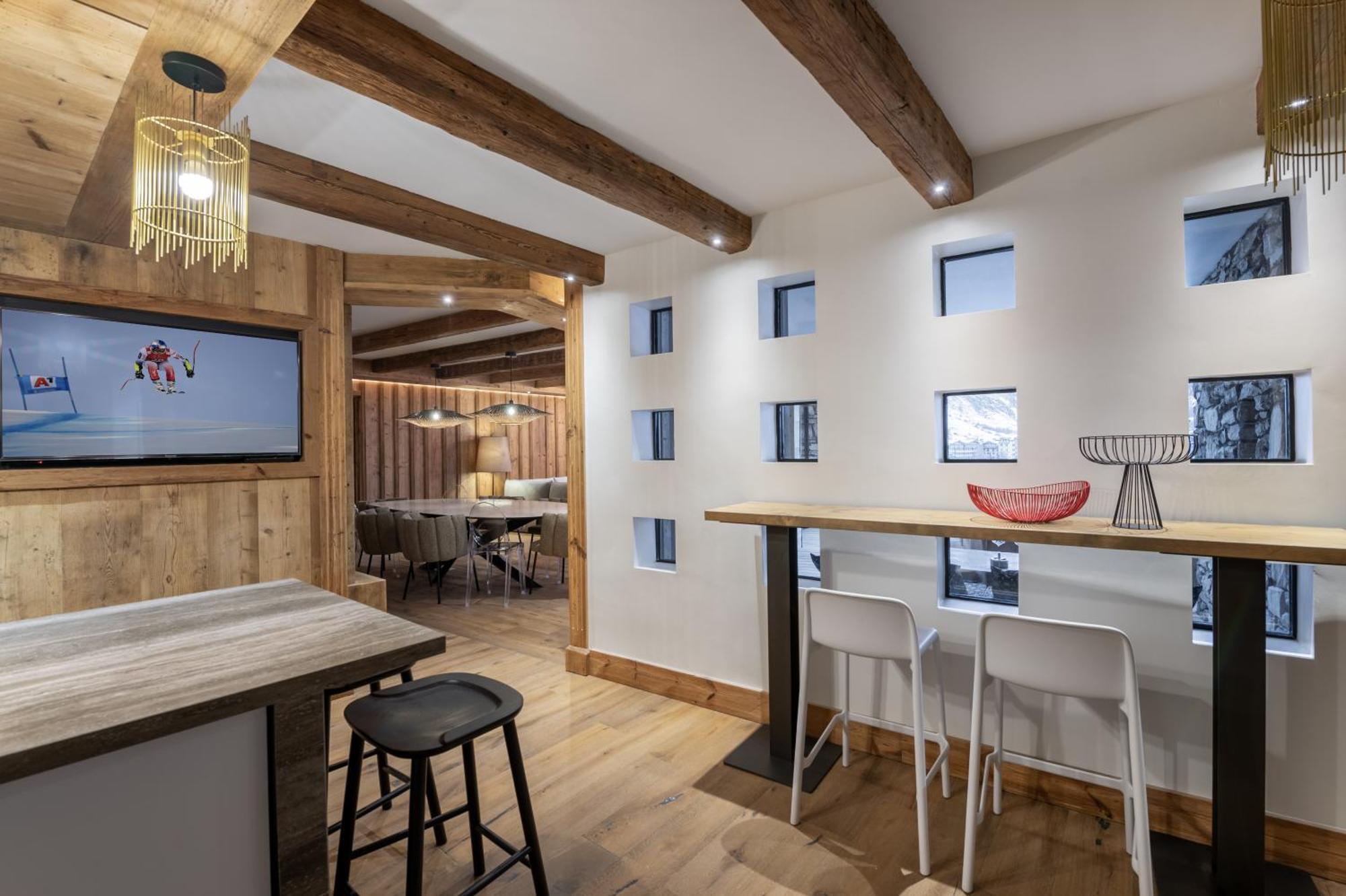 Penthouse Best View - Les Chalets Covarel Val-d'Isere Luaran gambar