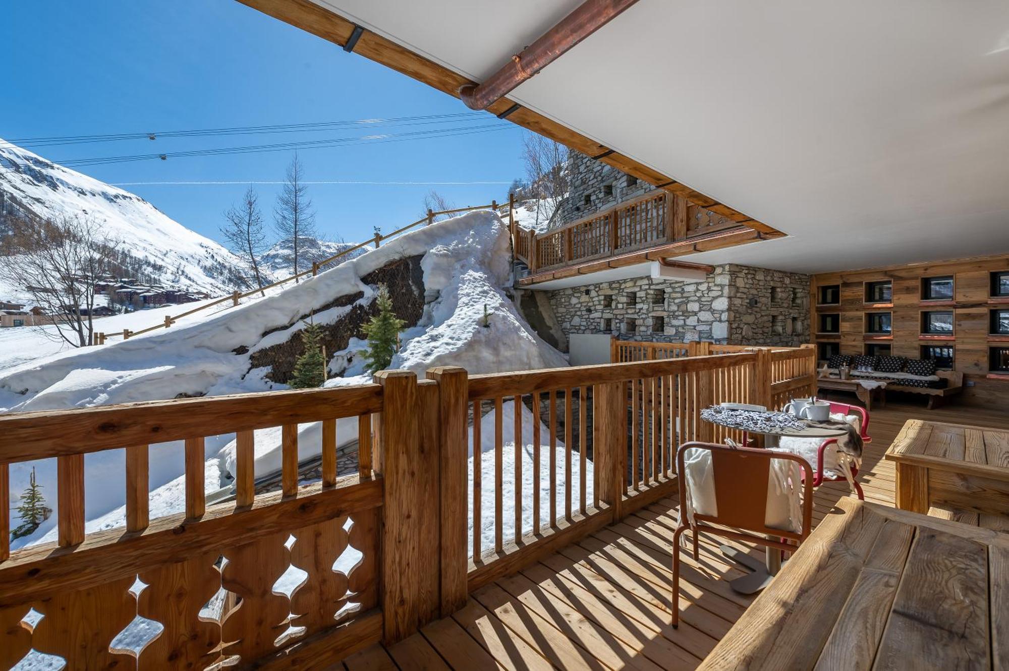 Penthouse Best View - Les Chalets Covarel Val-d'Isere Luaran gambar